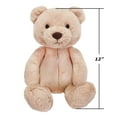 thumbnail image 6 of Kid Connection 12" Brown Stuffed Animal Bear, 6 of 6