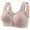 Gray, variant on Women's Front Closure Bras, Wireless Bras, Comfortable Bra for Seniors, Padded Bra, Everyday Bra, Large Cup