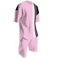 thumbnail image 1 of SHIXIAOO Veston et Pantalon pour Hommes Tendance Décontracté Style Plage Style Sport Imprimé à Manches Courtes avec Short Complets pour Hommes Coupe Classique Complet de Bal Location de Smoking et Veste de Bal Smoking Formel Pingouin, 1 of 4