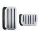 thumbnail image 2 of Juego de 2 almohadillas para pedales de coche perfecl antideslizantes Plata, 2 of 8