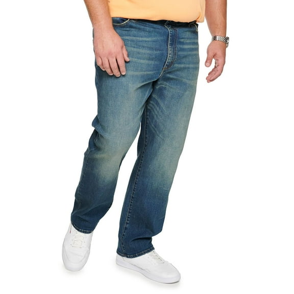 Big & Tall Lee® Extreme Motion MVP Relaxed-Fit Straight-Leg Jeans Color: Nelson Size: 46X30