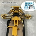 thumbnail image 1 of RC Bras Roulants Arrière de Voiture Tasses de Direction Ensemble de Réparation de Roulement Automobile Remplacement pour WLtoys 144010 144001 144002 Type 3, 1 of 1