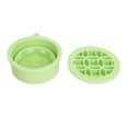 thumbnail image 1 of Makeup Brush Cleaner Mat, 2 In 1 Makeup Brush Cleaning Mat Silicone Makeup Brush Cleaning Pad Bowl Scrubber With Brush Drying Rack Folding Space Saving Cosmetic Brush Cleaner Bowl, 1 of 8