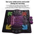 thumbnail image 4 of Eletronic Dance Mat, 4 Game Modes Electronic Dance Pad With Light Up For Girls, 4 of 8