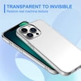 thumbnail image 5 of Xps Compatible with Apple iPhone 14 Pro Max (6.7") Slim Transparent with TPU Rubber Bumper Crystal Clear Hybrid Shockproof Hard Back Cover Fit iPhone 14 Pro Max - Clear, 5 of 10