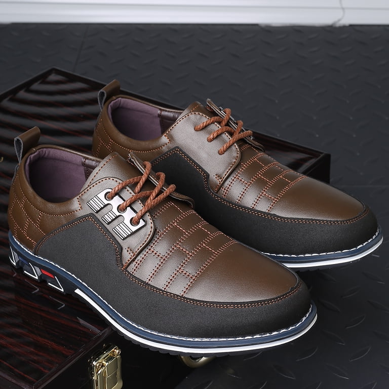 COSIDRAM Men Casual Shoes Fashion Business Luxury Dress 