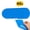 10 Pcs, variant on 10 Pcs Self-Adhesive Waterproof Vinyl Repair Patches, Pool Liner Fix Tape for Inflatable Pools, Floats & Bounce Houses(Blue,Round 2.9" Dia)