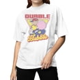 thumbnail image 2 of Officially Licensed Dubble Bubble Vintage Skateboard Art Women's T-shirt, 2 of 3