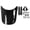 Black, variant on NFTIGB Motorcycle Windshield High Strength Wind Deflector Replacement for MOTO GUZZI V7 V9 Ash Gray