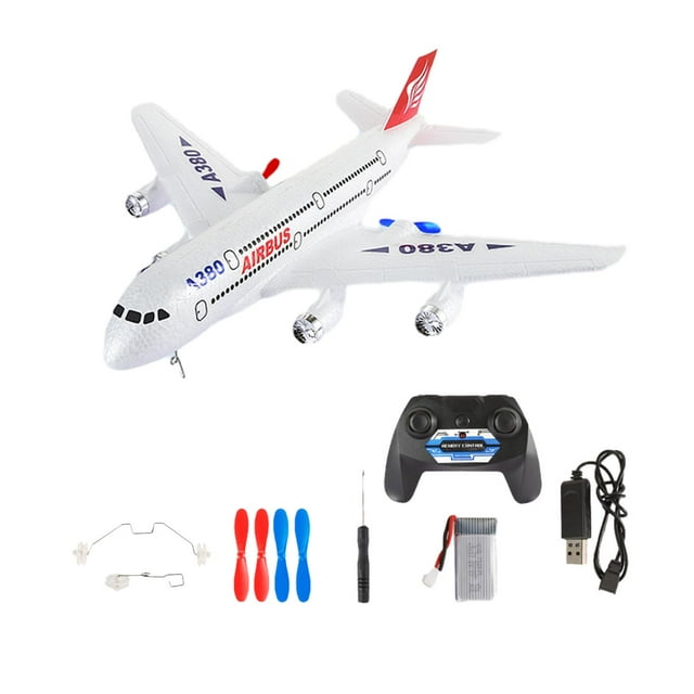 Avión de con Control Remoto, Avión RC, Modelo de 2,5 Canales, Avión a Reacción con Control Remoto, Planeador RC para Adultos Y Niños
