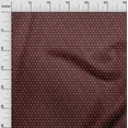 thumbnail image 3 of oneOone Cotton Flex Maroon Fabric Asian Block Sewing Material Print Fabric By The Yard 40 Inch Wide, 3 of 5