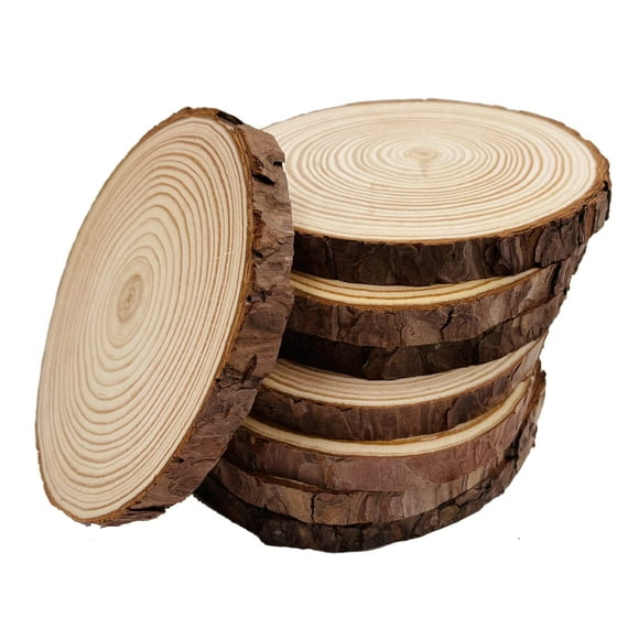 Juego de posavasos William Craft Pine de 14 a 15 cm, 8 unidades