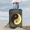 thumbnail image 7 of Disketp Yin And Yang Mandala Elastic Travel Luggage Cover Travel Suitcase Protective Cover For Trunk Case Apply To 18''-32'' Suitcase Cover-(No luggage included)-Medium, 7 of 7