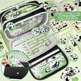 thumbnail image 4 of 28PCS Kawaii Panda Backpack with Pencil Case & Stationery Set, 4 of 7
