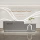 thumbnail image 4 of Hotel Conference Reception Desks Beauty Advisory Service Wooden Outdoor Reception Desks Cabinet Recepcion Mostrador Furniture My Lux Decor Round, 4 of 7