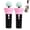 black+black, variant on Automatic Cat Teaser Launcher, Telescopic Rope Interactive Cat Wand, Electric Cat Wand Toy for Indoor Cats