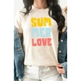 thumbnail image 3 of Summer Love Sun and Fun Adventure Graphic Tee T-Shirt, 3 of 8