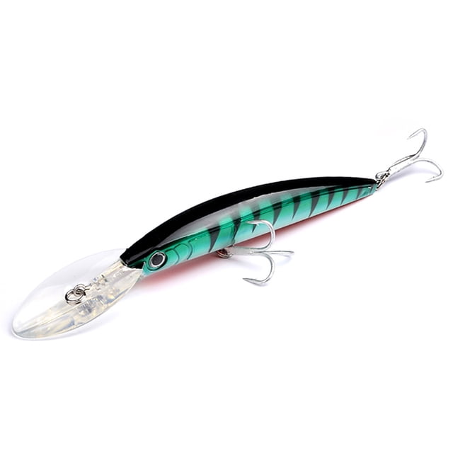 Graflsoa DW358 PROBEROS Plastic Minnow Lure for Saltwater Fishing, 17cm/6.7in, 27g/1oz, Multiple Color Options (Color D)