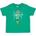 thumbnail image 3 of Inktastic Funny Christmas I'm the Sassy Elf with Shoes and Hat Boys or Girls Toddler T-Shirt, 3 of 5