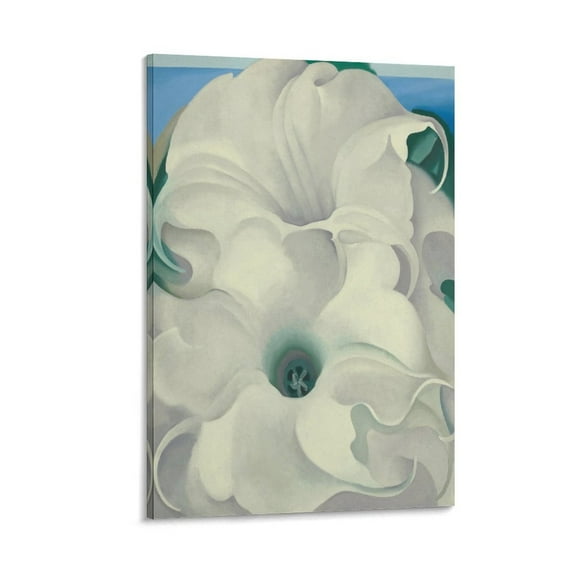 Georgia O Keeffe Bella Donna Canvas Printing Famous Paintings, Wall Art Posters, Decorative Hanging Pictures Wall Art Poster Scroll Canvas Painting Picture Living Room Decor Home 24x36inch(60x90cm)