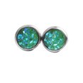 thumbnail image 1 of Sonducket Pendientes Gotas para los oídos de moda Pendientes con incrustaciones de diamantes de imitación de galvanoplastia fina Ropa, zapatos y accesorios Miscelánea Verde Sonducket AP009494-02B, 1 of 6