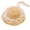 A001- Lace, variant on Pet Sun Hat, Dog Hats for Small Dogs, Summer Sun Protection, Wide Brim, 5 Inch Lightweight Straw Hat with Ruffled Lace Trim, Silky Ribbon Chin Strap for Small Breed Outdoor Use