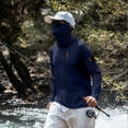 thumbnail image 7 of Rash Guard Shirt for Men UPF 50+ Long Sleeve Sun Shirts Lightweight Sun Protection Rash Guard Hoodie for Fishing Running Hiking, 7 of 7