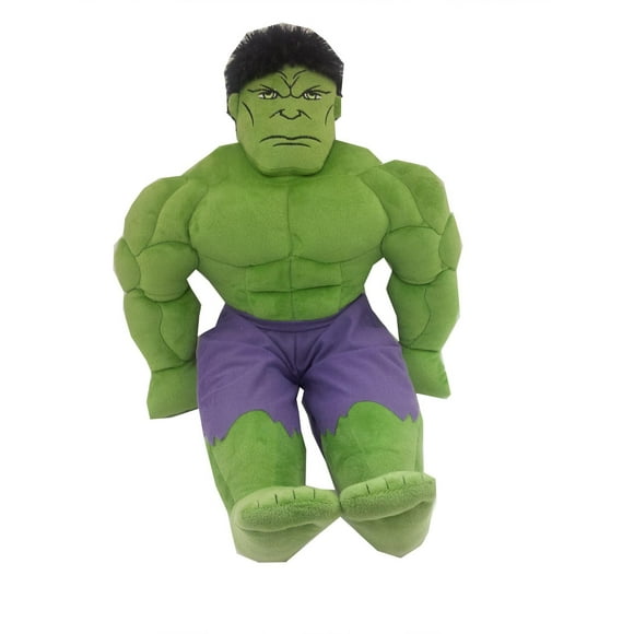 Marvel Avengers The Hulk Plush Stuffed Pillow Buddy, 100% Polyester
