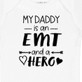 thumbnail image 4 of Inktastic My Daddy is an EMT and a Hero Boys or Girls Baby Bodysuit, 4 of 5
