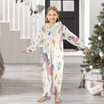 thumbnail image 6 of Soft Big Kids Onesie Pajamas Cozy Loose-Fit Jumpsuits for kids with Pockets for Christmas Lounge & Play Unicorn Pattern, 6 of 8