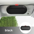 thumbnail image 3 of CARTTOU Universal Car Glasses Case Built-in Fiber Velvet ABS Sunglasses Box Car Interior Sun Visor Buckle Cards Storage Box, 3 of 7