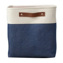 Yonrjhukm Large Capacity Fabric Storage Box for Bedroom, Organizer Basket for Clothes, Books, Toys, Multifunctional Storage Solution for Home Decor