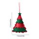 thumbnail image 3 of Hogar y cocina, Decoración del hogar, Adornos navideños, Adornos festivos para árboles con copos de nieve y motivos navideños, Manualidades navideñas hechas a mano, Adornos colgantes, Decoraciones de, 3 of 6