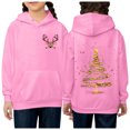 thumbnail image 2 of Girls Hoodie Long Sleeve Soft Sweatshirt Christmas Printed Hoody Kids Cute Pullovers Top Clothes for Girls, 2 of 5