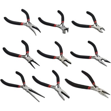 Brigade 8-Inch End Cutting Pliers With Cushion Grip - Chrome Vanadium Steel, Dual-Dipped Handles For Comfort