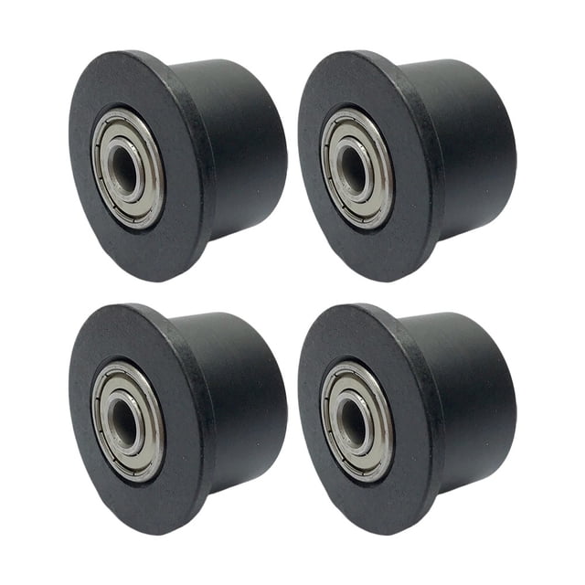 Mosiee 4Pcs Rowing Machine Bearing Pulley Abdominal Machine Pulley Accessories