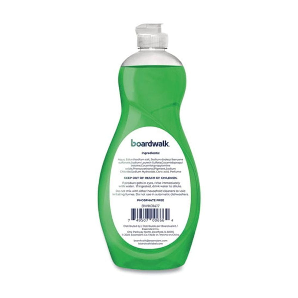 Boardwalk 01417 Manual Dish Soap, Fresh Scent, 3 Oz Bottle, 72/carton