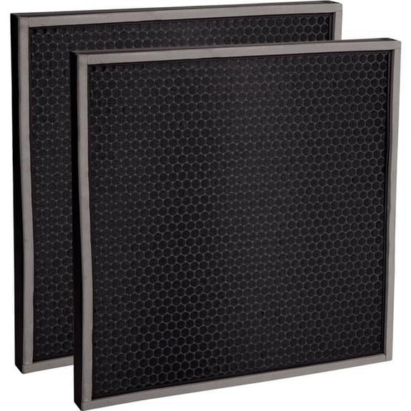 Global Industrial 292940 Replacement Activated Carbon Filter for Air Scrubber - Pack of 2