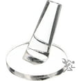 thumbnail image 2 of OnFireGuy Clear Acrylic Hand Jewelry Ring Display Stand Holder with Round Base, 5 Pack, 2 of 2