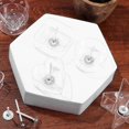 thumbnail image 2 of 1 Set of Tea Light Candle Holders with Candle Wicks Tealight Cups Candle Molds Wax Melt Tins Jars Mould Holders for DIY Making Candles, 2 of 4