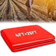 thumbnail image 2 of Bgsha Red plastic mulch (4ft x 25ft) for gardening such as strawberries,tomatoes, ., 2 of 6