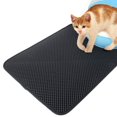 thumbnail image 4 of Pad Double-layer Cat Litter Mat EVA Pet Waterproof Falling Sand Pad Folding Kennel Mat Waterproof And Urine-proof, 4 of 7
