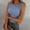 Blue, variant on JJHGVB Ribbed Tank Tops for Women Casual Sleeveless Women's Casual Fitted Tank Tops for Women Going Out Business Casual Tops for Women Halter Tank Summer Halter Pullover Tank Crop Top Beige A