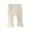 O1-Beige, variant on GBSYEWXS Kids Little Girls Pants Size 3-4 Years Flare-Leg Casual Fashion Cute Elastic Waist Beige Trousers