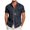 A-Blue, variant on Men's Halloween Button Shirt Family Halloween Thanksgiving Tops Casual Thankful Pumpkin Turkey Graphic Tees Shirts for Man Size 2XL