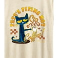 thumbnail image 3 of Pete The Cat - Petes Piping Hot Coffee  - Women's Short Sleeve Graphic T-Shirt, 3 of 6