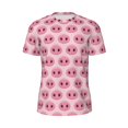thumbnail image 6 of Rocae Pig Nose for Men's Mesh Quick-Dry Short Sleeve Workout T-Shirt,Mens Crew Neck Tee Lightweight Soft Classic T Shirts Large, 6 of 9