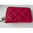 thumbnail image 2 of Juicy Couture Pink Quilted Wallet with Gold Pins – Stylish Zip Wallet NWT, 2 of 5