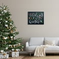 thumbnail image 2 of Stupell Industries Holy Night Modern Calligraphy Holiday Winter Botanicals Graphic Art Gallery Wrapped Canvas Print Wall Art, Design by Louise Allen, 2 of 7