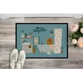 thumbnail image 2 of Norwich Terrier in Bathtub Door Mat, 2 of 3